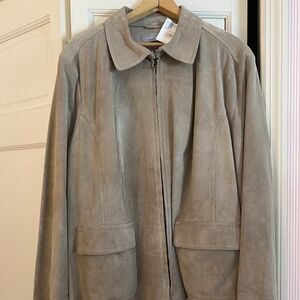 Vintage Liz Claiborne Suede Jacket - 3x